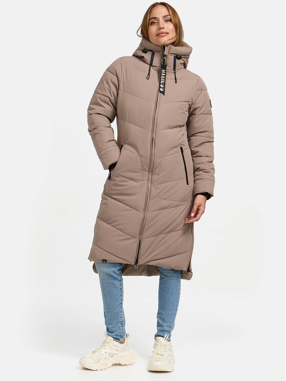 Marikoo Marikoo Kurtka zimowa Benikoo Szary Regular Fit