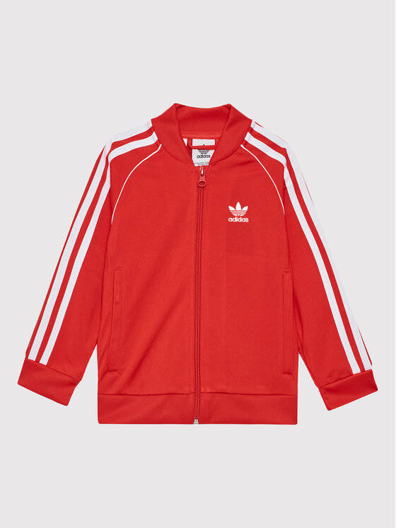 adidas adidas Tepláková souprava adicolor Sst Track HF7471 Červená Regular Fit