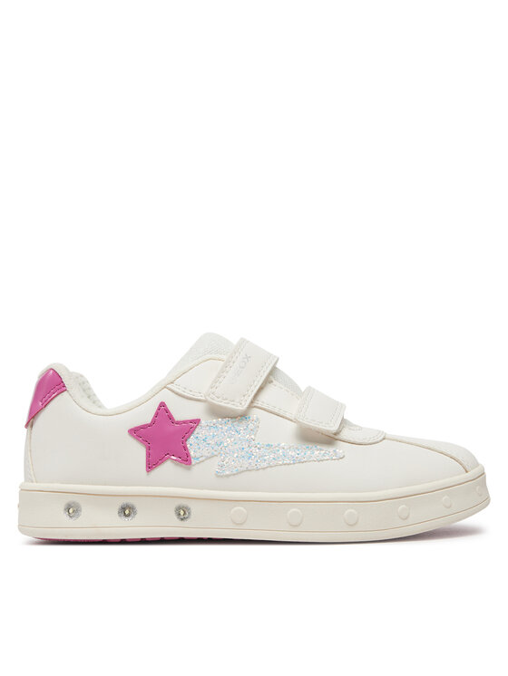 Geox Geox Αθλητικά J Skylin Girl J458WA 000BC C0563 D Εκρού
