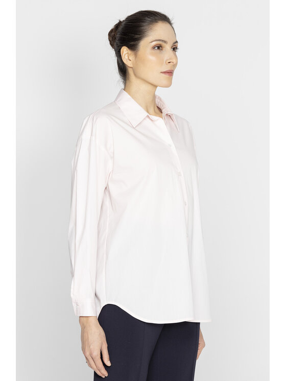 Deni Cler Milano Deni Cler Milano Koszula W-DC-1406-E2-M4-31-1 Różowy Regular Fit