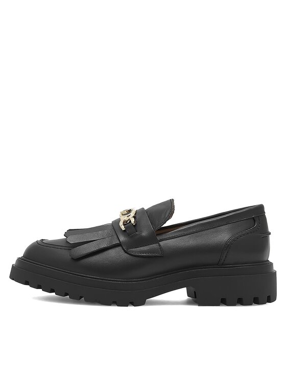 Eva Minge Eva Minge Loafersy ANGE-1018 Czarny