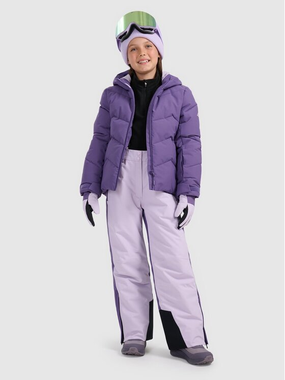 4F 4F Pantaloni da snowboard 4FJRAW25TFTRF1243-50S Viola Regular Fit