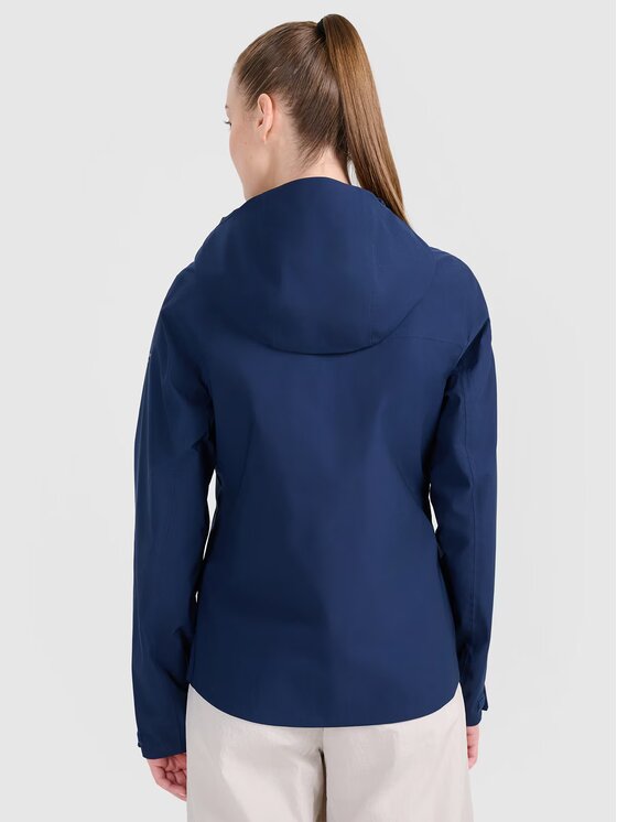 4F 4F Kurtka przejściowa 4FWSS25TTJAF702-30S Niebieski Regular Fit