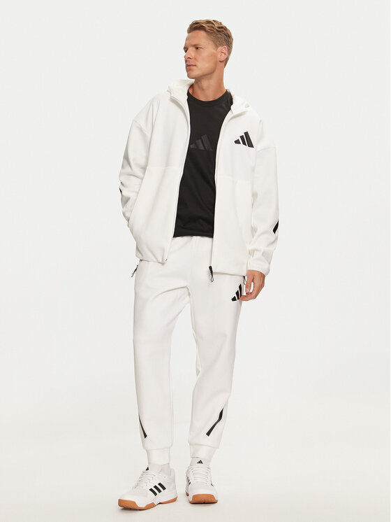 adidas adidas Melegítő alsó Z.N.E. JF2449 Fehér Regular Fit