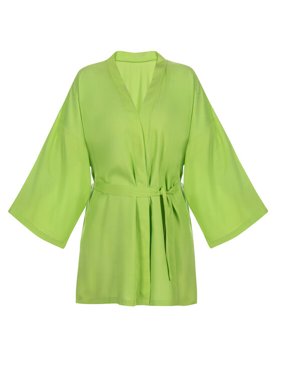 Miss Lou Miss Lou Accappatoio da spiaggia O-JR2-Z Verde