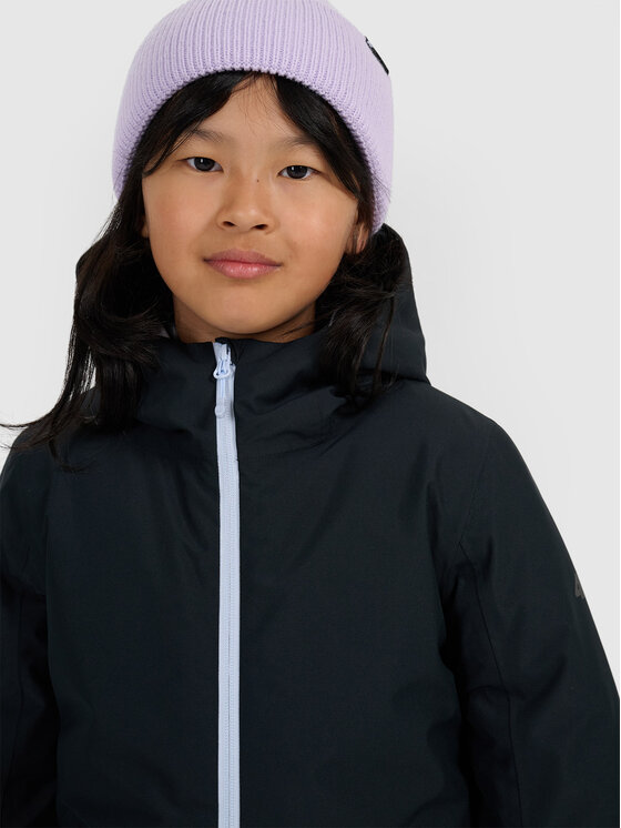 4F 4F Kurtka narciarska BASIC SKI Czarny Regular Fit