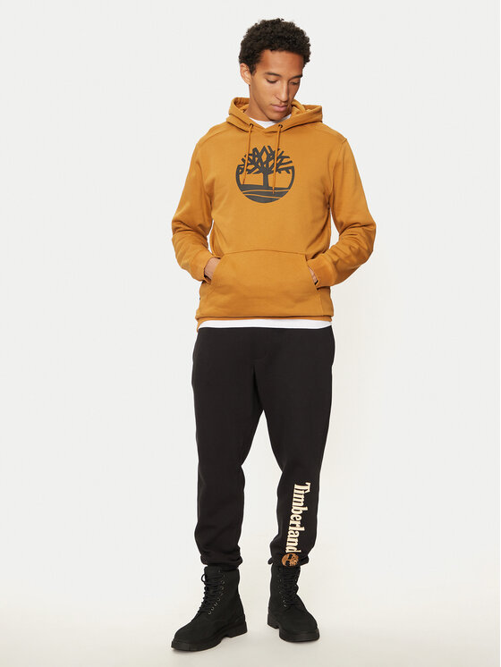 Timberland Timberland Majica dugih rukava TB0A2BJHP571 Žuta Regular Fit