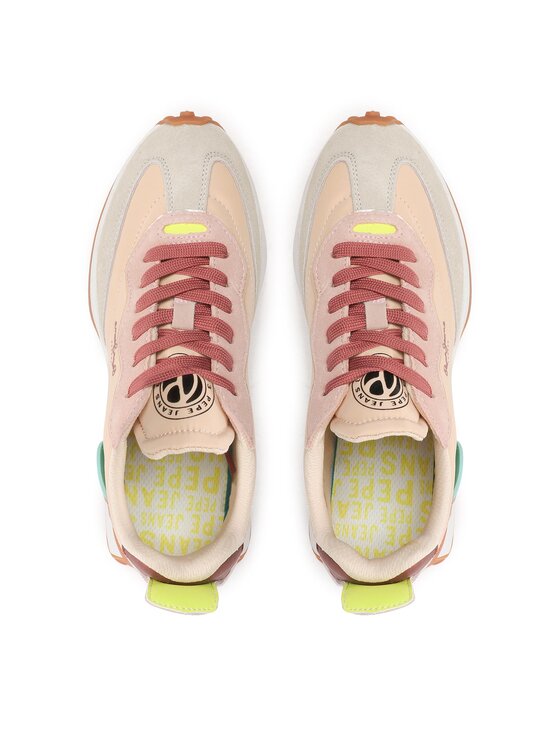 Pepe Jeans Sneakersy Lucky Leo PLS31486 Růžová | Modivo.cz