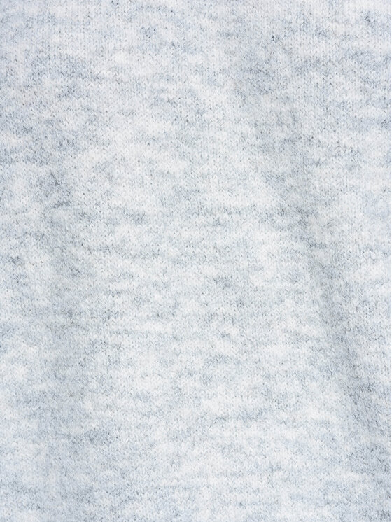 Ombre Ombre Sweter OW-SW-E0060 Szary Relaxed Fit