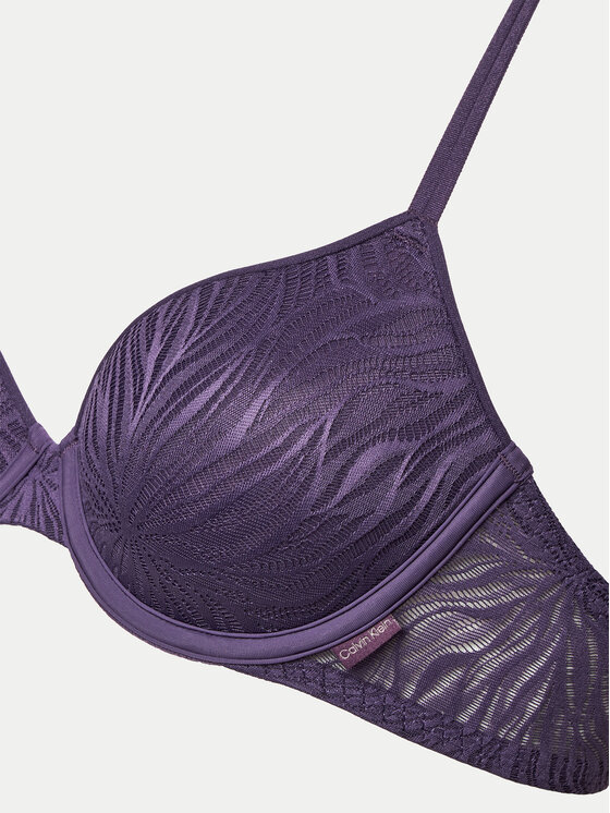 Calvin Klein Underwear Calvin Klein Underwear Biustonosz z fiszbiną 000QF6875E Fioletowy