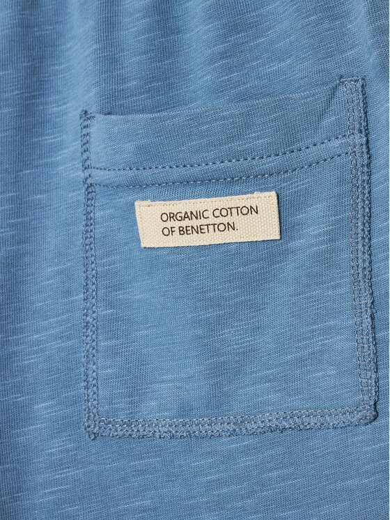 United Colors Of Benetton United Colors Of Benetton Szorty sportowe 3F42C900V Niebieski Regular Fit