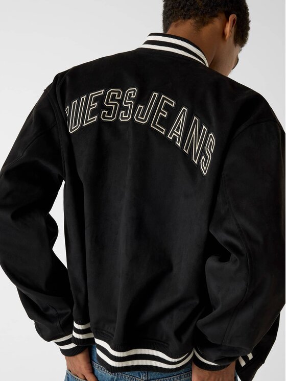 Guess Jeans Guess Jeans Übergangsjacke 180532 Schwarz Classic Fit