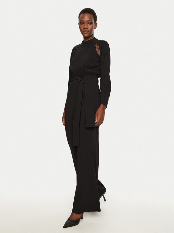 ACCESS FASHION ACCESS FASHION Kombinezon 44-5510-436 Črna Regular Fit