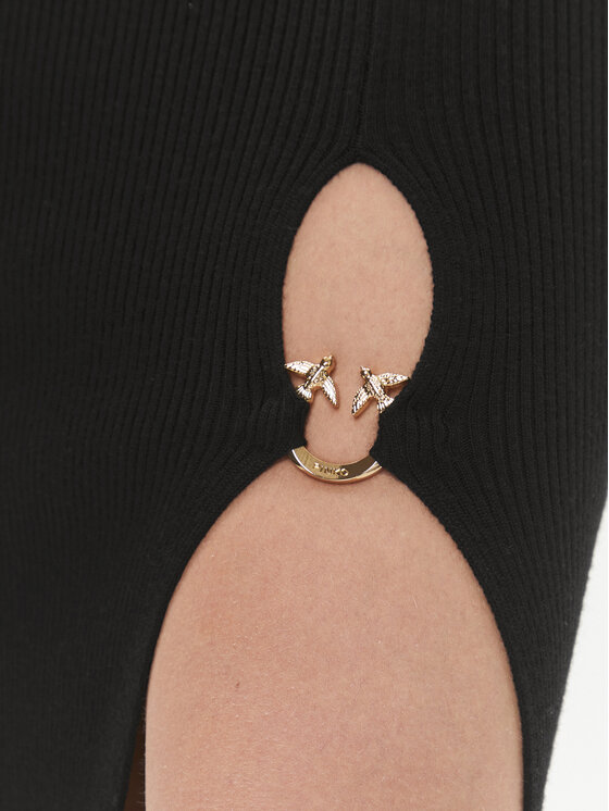 PINKO Pinko Pouzdrová sukně Siamese 101844 A15S Černá Slim Fit