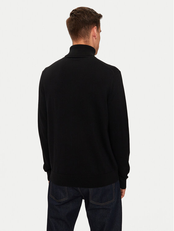 Michael Kors Michael Kors Rollkragenpullover CF460F97AP Schwarz Regular Fit