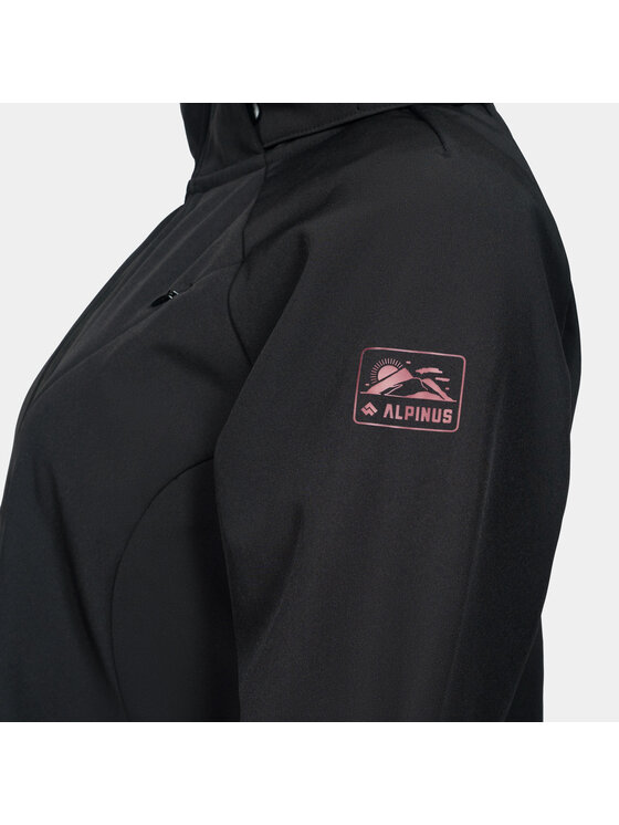 Alpinus Alpinus Kurtka softshell Minthi Szary Regular Fit
