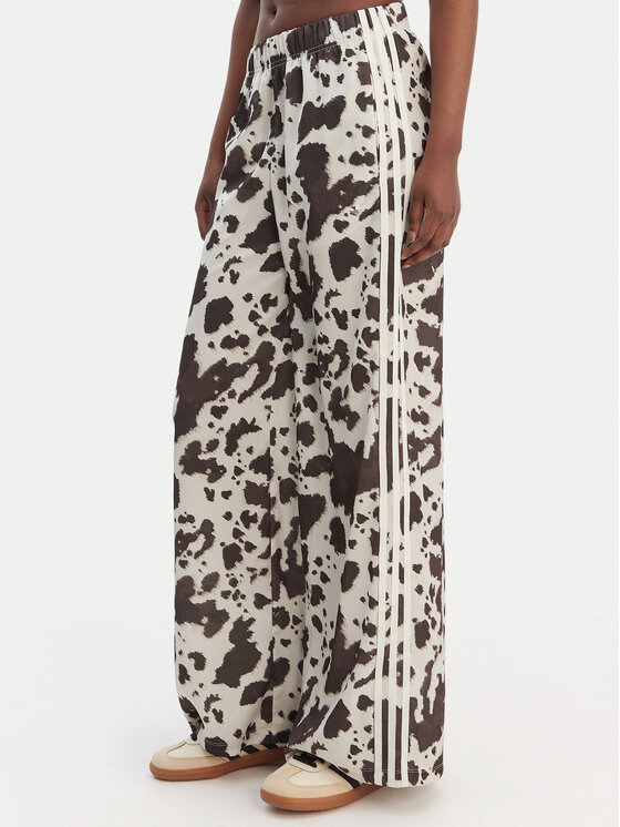 adidas adidas Teplákové kalhoty Satin KA2668 Hnědá Wide Leg