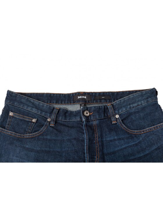 Just Cavalli Just Cavalli Jeansy S03LA0089 N31721 Tmavomodrá Regular Fit