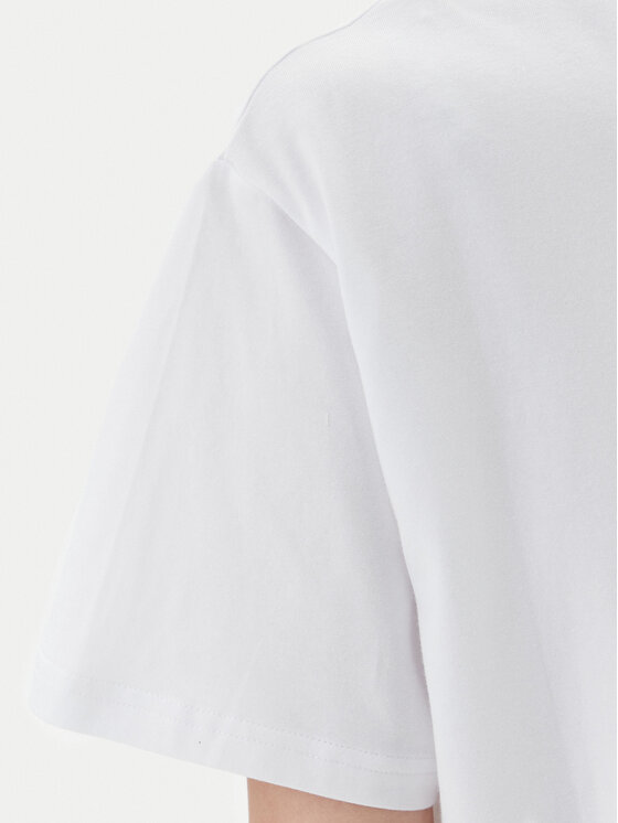 EA7 Emporio Armani EA7 Emporio Armani Majica 7W000029 AF10373 U0002 Bela Loose Fit