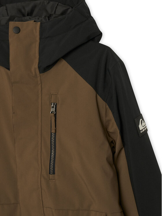 Quiksilver Quiksilver Snowboardová bunda Mission EQBTJ03180 Hnědá Regular Fit
