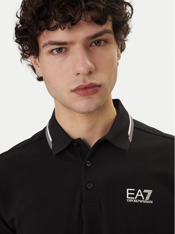 EA7 Emporio Armani EA7 Emporio Armani Tricou polo 7M001604 AF13511 UC001 Negru Regular Fit