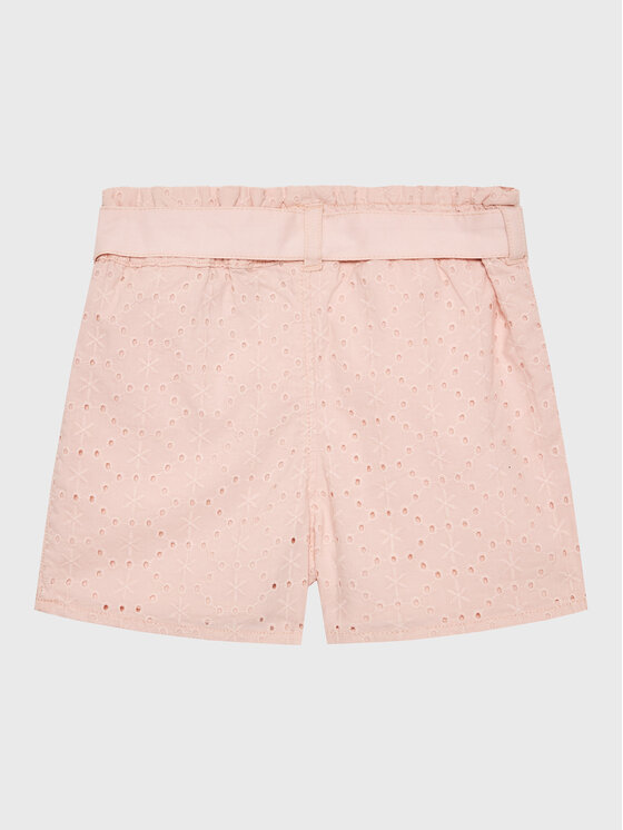 Guess Guess Pantaloncini di tessuto K3GD02 WFBC0 Rosa Regular Fit