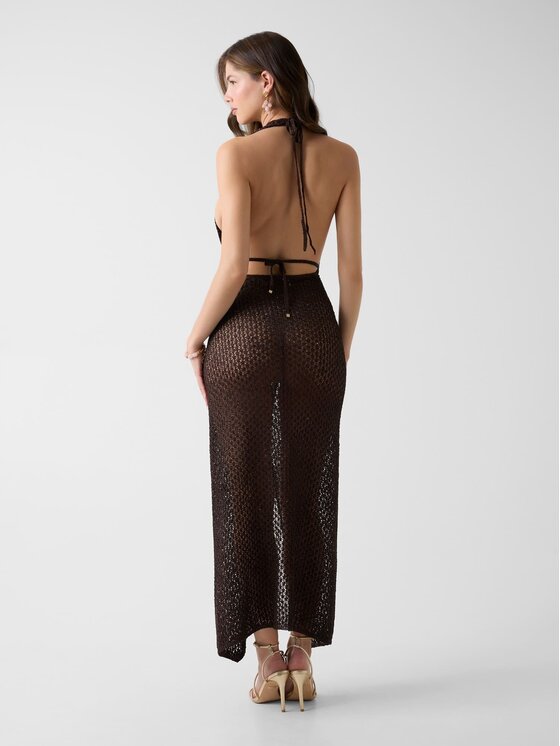 Guess Guess Vsakodnevna obleka 182109 Črna Classic Fit