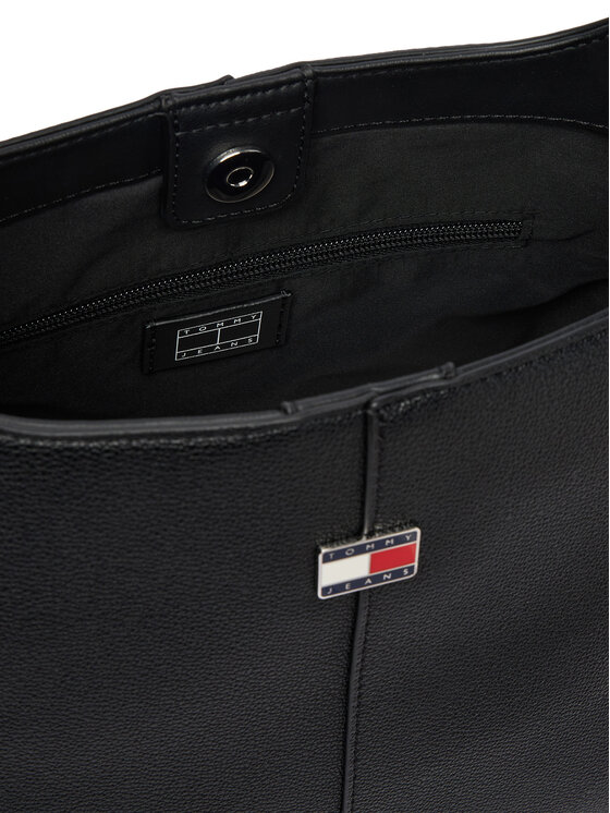 Tommy Jeans Tommy Jeans Geantă Tjw City Bucket AW0AW19062 Negru