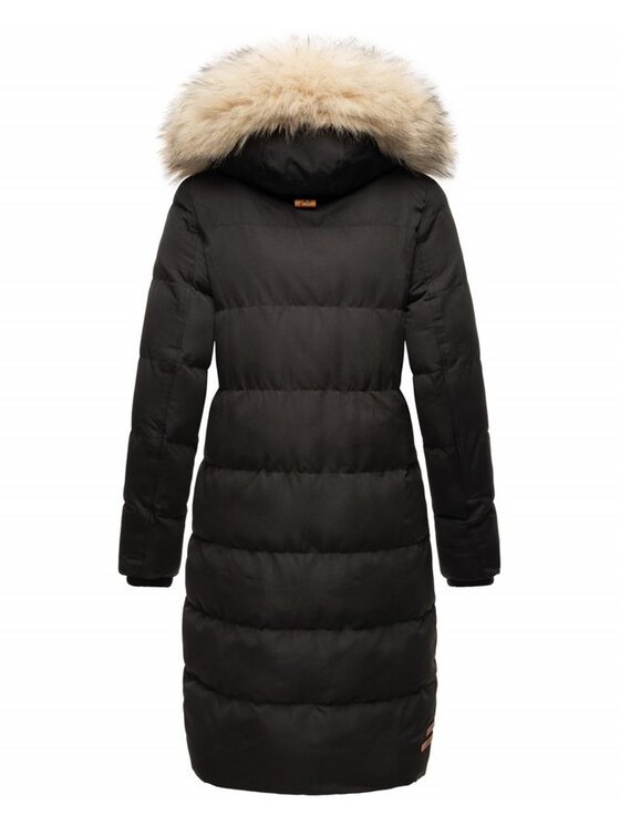 Marikoo Marikoo Kurtka zimowa Schneesternchen Czarny Casual Fit