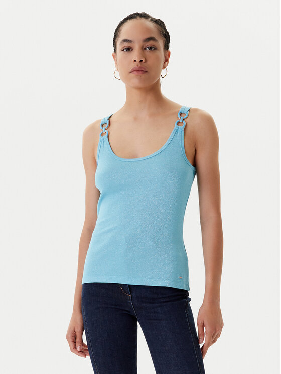 Morgan Morgan Top 251-DIDONI Turcoaz Slim Fit