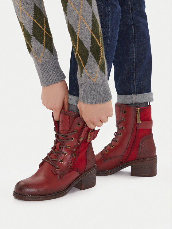 Beverly Hills Polo Club Beverly Hills Polo Club Gležnjarji EO-WS12630-01 Rdeča