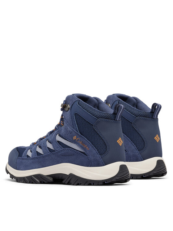 Columbia Columbia Trekkingi Crestwood Mid Waterproof 2099861 Niebieski
