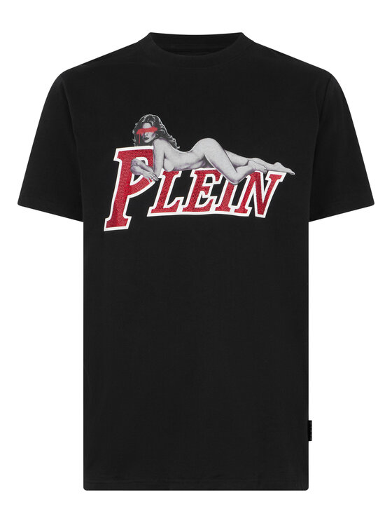 PHILIPP PLEIN PHILIPP PLEIN T-Shirt 31684 Czarny Regular Fit