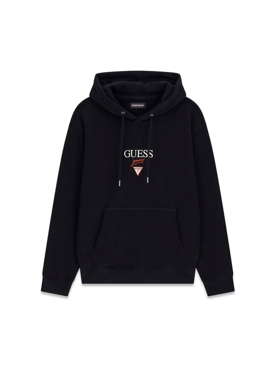 Guess Jeans Guess Jeans Суитшърт 180299 Черен Classic Fit