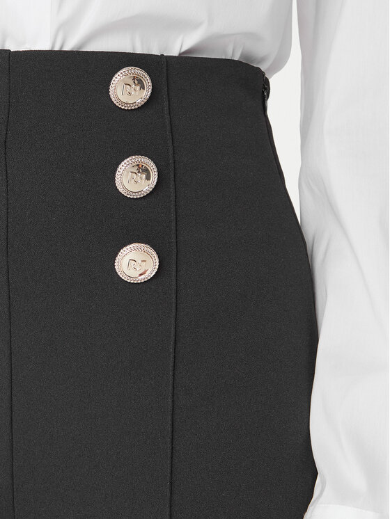 Rinascimento Rinascimento Stoffhose CFC0020144002 Schwarz Regular Fit