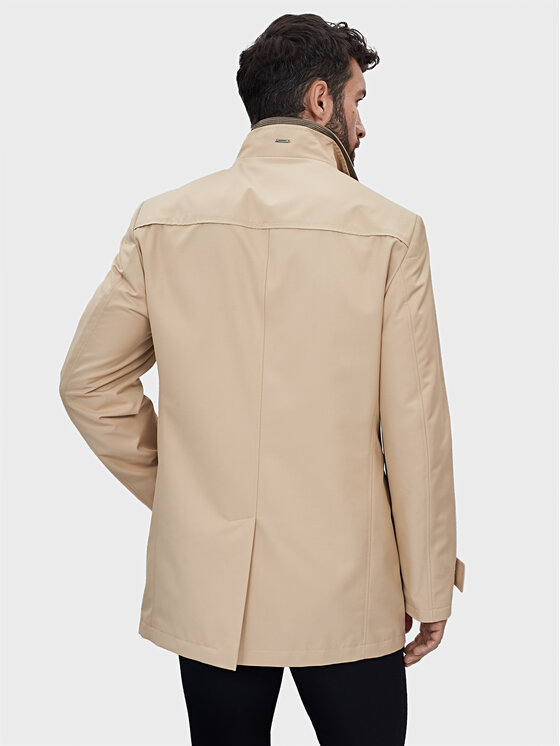 Evenemen Evenemen Płaszcz zimowy LEONE CAMEL Beżowy Slim Fit