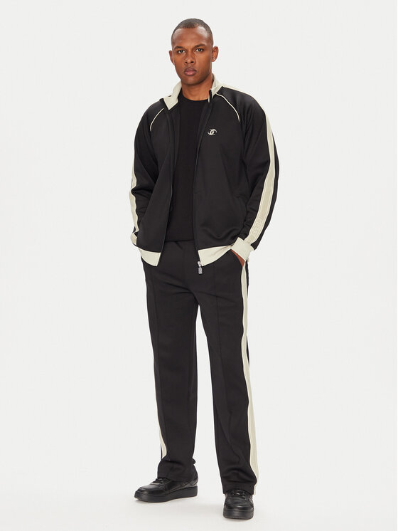 Guess Guess Majica dugih rukava Z5YQ21 KCRU2 Crna Regular Fit