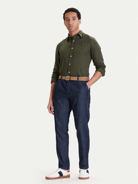 Polo Ralph Lauren Polo Ralph Lauren Srajca 710966294508 Zelena Regular Fit