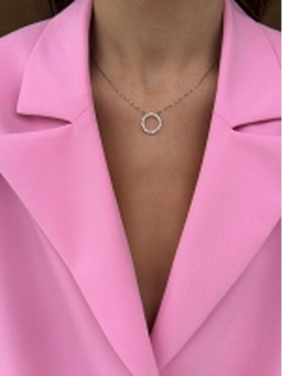 Alicja&Maria Jewellery Alicja&Maria Jewellery Naszyjnik Shee Srebrny