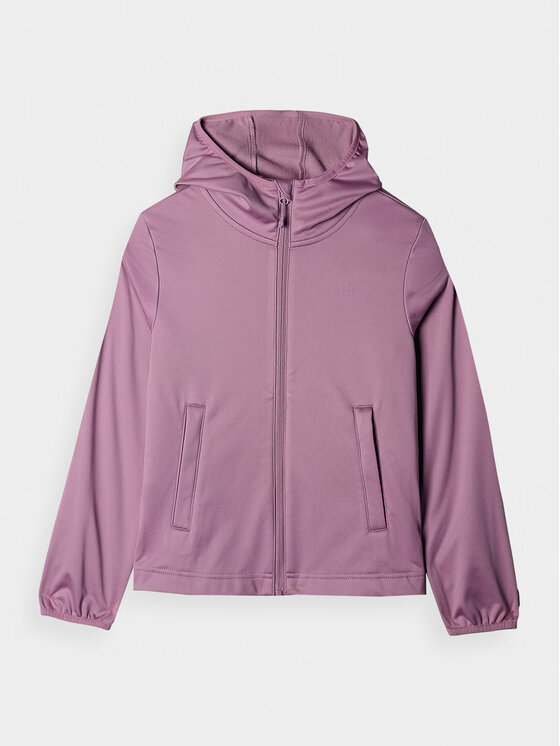 4F 4F Softshellová bunda 4FJWAW24TSOFF261-54S Ružová Regular Fit
