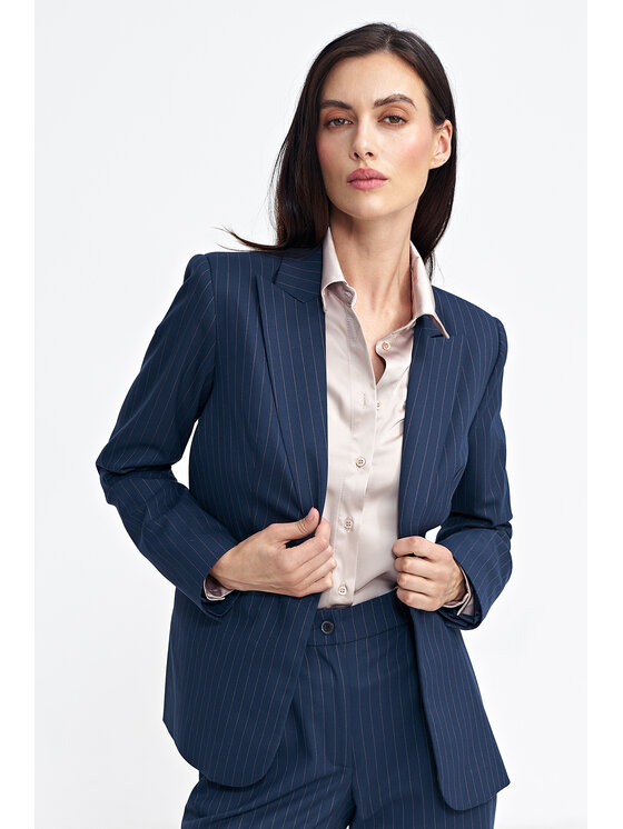 NIFE NIFE Sako Z72 Tmavomodrá Regular Fit