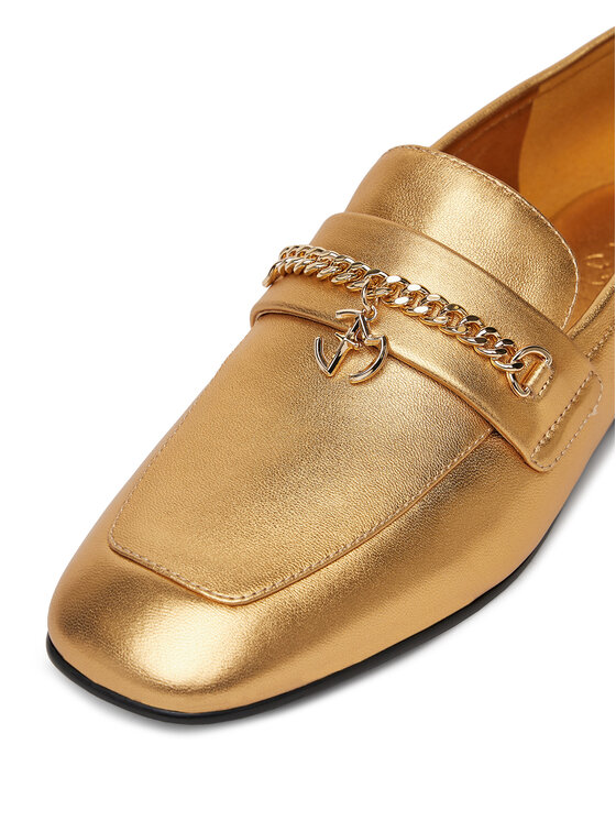 Eva Minge Eva Minge Loafersy CYNIA-LT2513-37 Zlatá