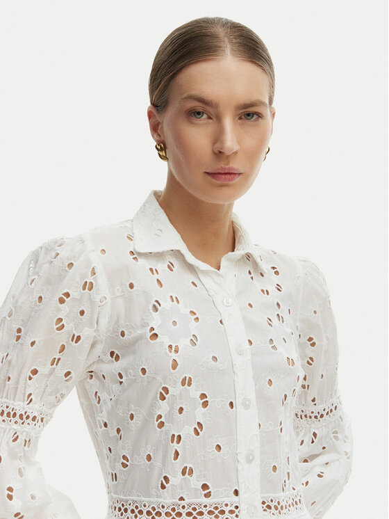 Iconique Iconique Φόρεμα καλοκαιρινό Joanna IC26-008 Λευκό Regular Fit