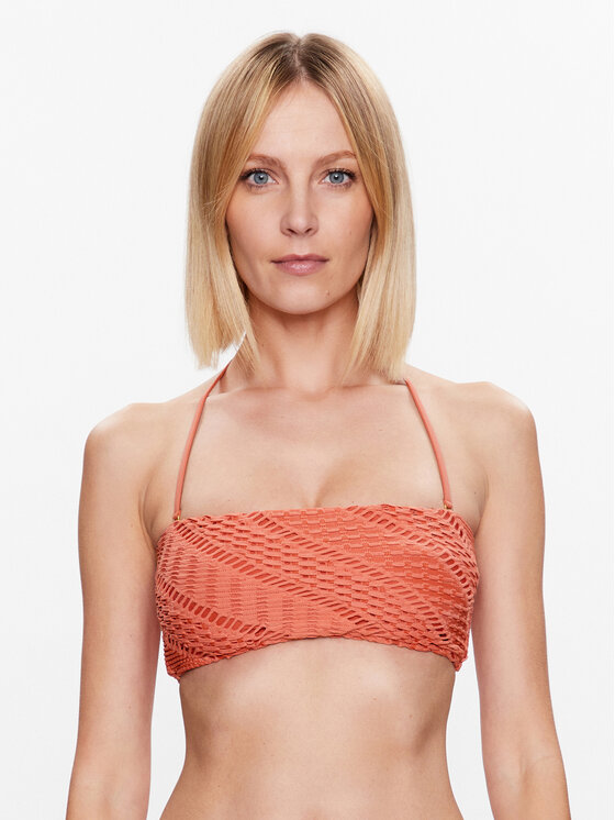 Seafolly Gornji Del Bikini Marrakesh 31319-911 Oranžna