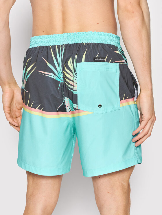 Quiksilver Quiksilver Plavecké šortky Ocean Division EQYJV03891 Modrá Regular Fit