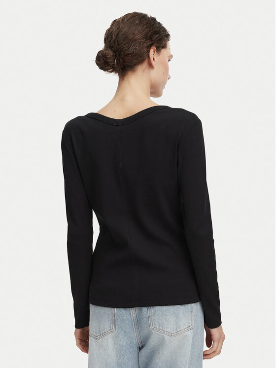 Calvin Klein Jeans Calvin Klein Jeans Blúzka LV047G207G Čierna Regular Fit
