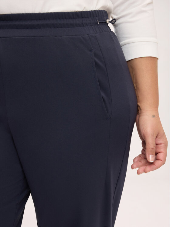 Fiorella Rubino Fiorella Rubino Spodnie materiałowe P048E000081N034 Niebieski Regular Fit
