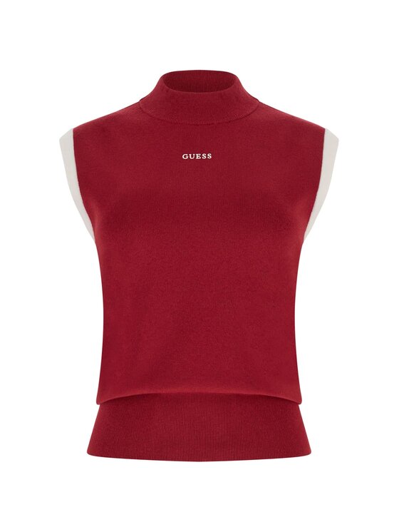 Guess Guess Svetr 181078 Červená Classic Fit