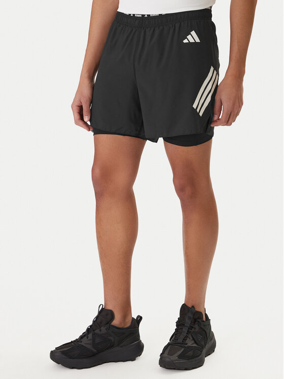 adidas adidas Pantaloncini sportivi adi365 Formotion 2in1 JZ7711 Nero Regular Fit