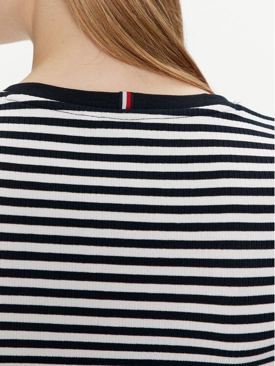 Tommy Hilfiger Tommy Hilfiger Ljetna haljina WW0WW42467 Tamnoplava Regular Fit